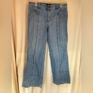 J Crew Jeans Women’s 10 Flare Leg Center Leg Seams 100% Cotton